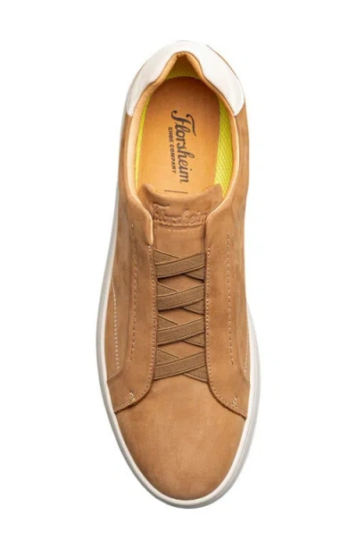 Florsheim Monopoli Elastic Lace-to-toe Sneakers In Brown