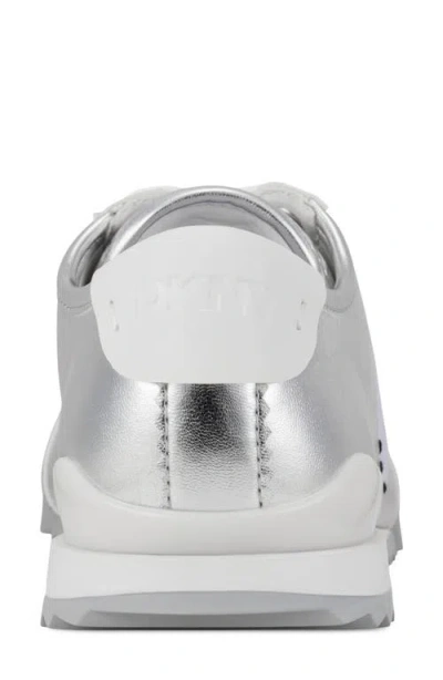 Dkny Eversley Sneaker In Silver