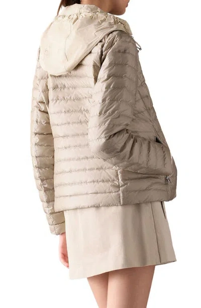 Moose Knuckles Cloud Walker 800 Fill Power Down Jacket In Neutral