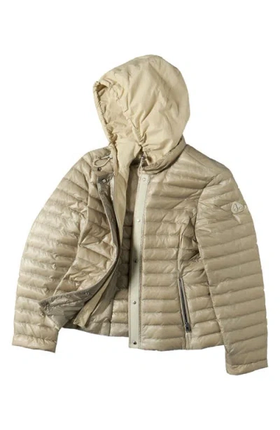 Moose Knuckles Cloud Walker 800 Fill Power Down Jacket In Neutral