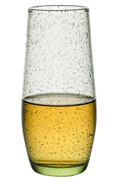 Juliska Provence Stemless Champagne Flute In Green