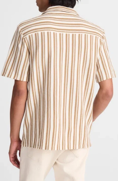 Madewell Cotton Stripe Shirt Stripe Maple Seed In Multi