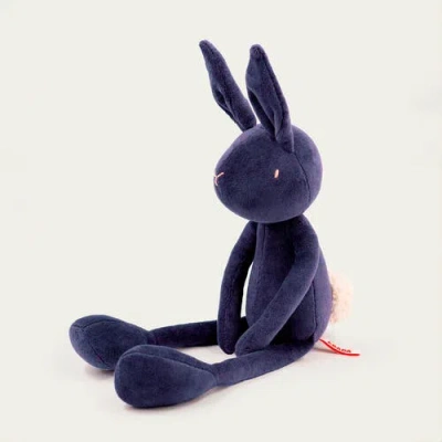Adada Daniel The Rabbit Stuffed Animal In Blue
