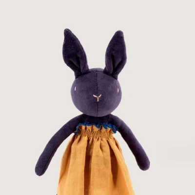 Adada Daniel The Rabbit Stuffed Animal In Blue