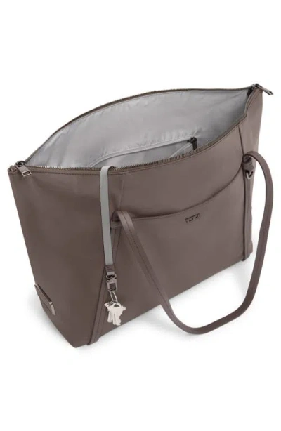 Tumi Q Tote In Brown