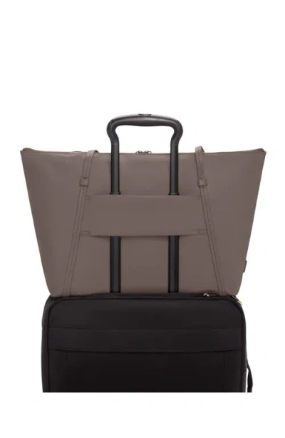 Tumi Q Tote In Brown