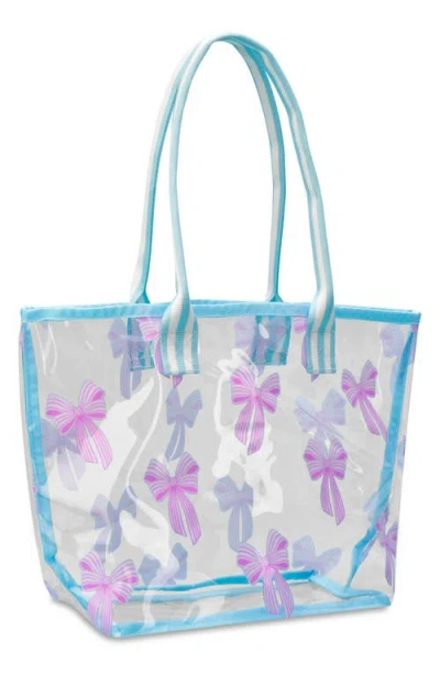 Iscream Spring Bows Clear Tote Bag In Multi
