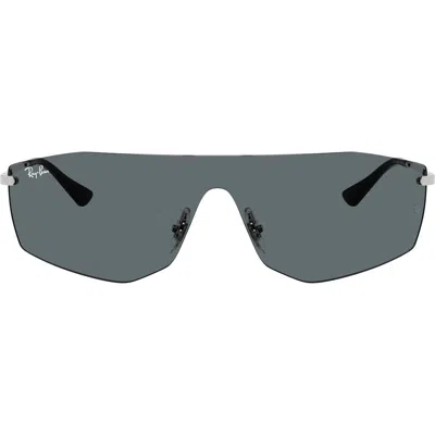 Ray Ban Alix Bio-based Sonnenbrillen Silber Fassung Grau Glas 01-41 In Silver