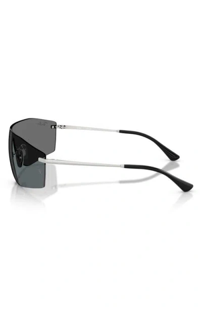 Ray Ban Alix Bio-based Sonnenbrillen Silber Fassung Grau Glas 01-41 In Silver