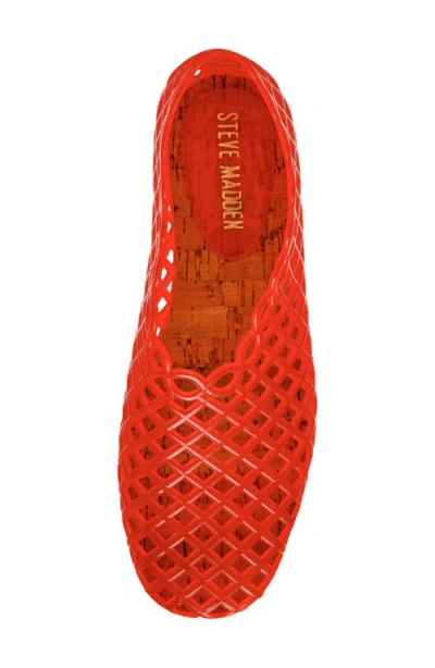 Steve Madden Grove Jelly Flat In Multi