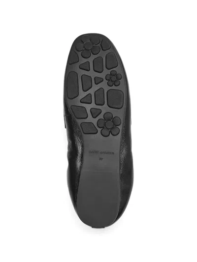 Marc Jacobs Logo-plaque Leather Loafers In Multi