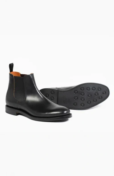 Grant Stone Chelsea Boot In Black