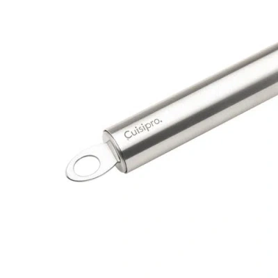 Cuisipro 10-inch Silicone Egg Whisk In Silver