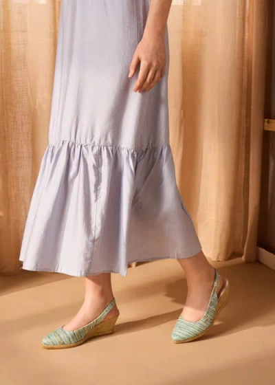 Viscata Palomera Archive Canvas Espadrille Wedges In Multi