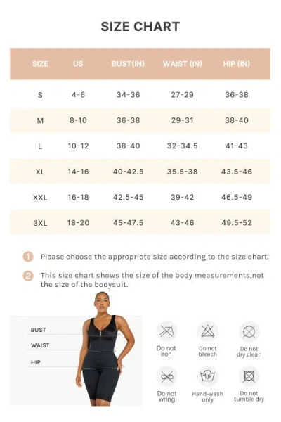 Shapellx Boot-yeah Airslim Full Coverage Bodysuit In Sand