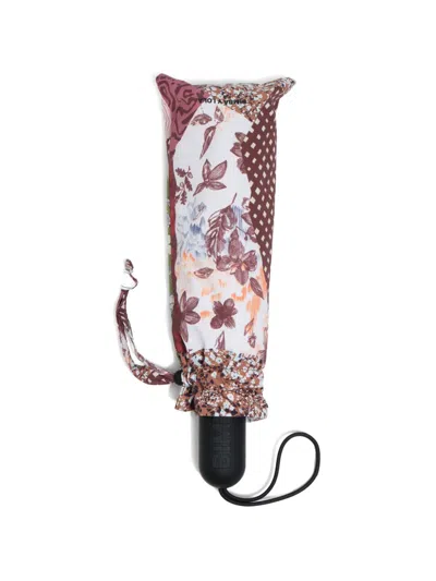 Bimba Y Lola Patchwork-print Umbrella In Multi