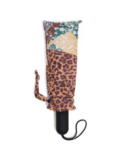 Bimba Y Lola Patchwork-print Umbrella In Multi