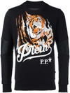 PHILIPP PLEIN Blood Tiger sweatshirt,HANDWASH