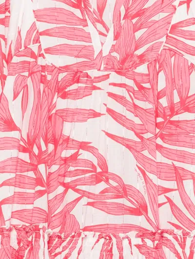 Poupette St Barth Mini Dress Cruz In Pink