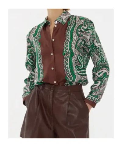 P.a.r.o.s.h Skindy Paisley-pattern Shirt In Multi