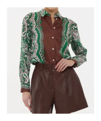 P.a.r.o.s.h Skindy Paisley-pattern Shirt In Multi