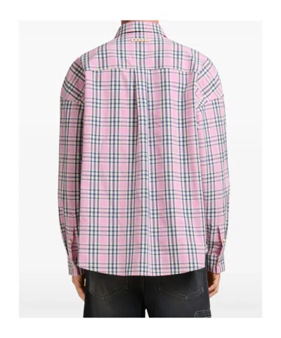 Marni Checked-pattern Ppocket Shirt In Multi