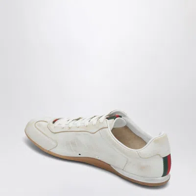 Gucci Elan Washed Leather Low-top Sneakers In Multi