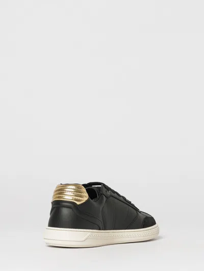 Versace Black Greca Court Faux-leather Sneakers In Black