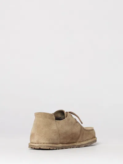 Birkenstock Utti Lace Suede Derby Shoes In Brown