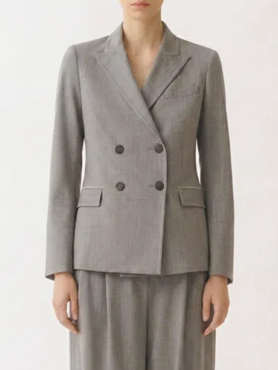 Fabiana Filippi - Woman Blazers Rock Mélange 44 In Gray
