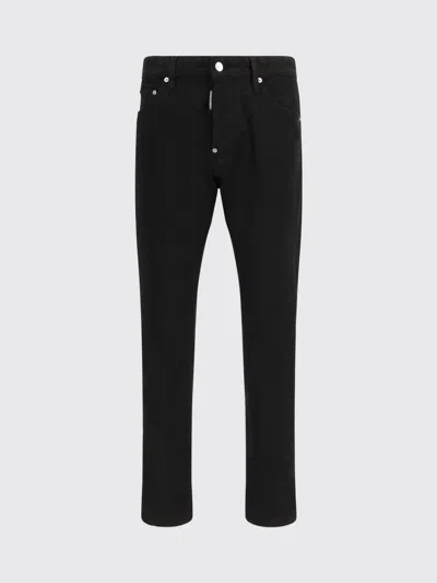 Dsquared2 Black Teddy Jeans In Blue