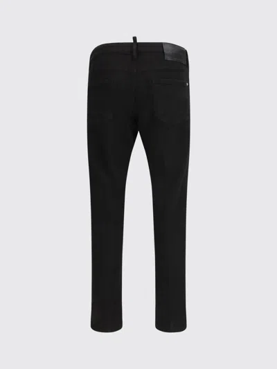 Dsquared2 Black Teddy Jeans In Blue