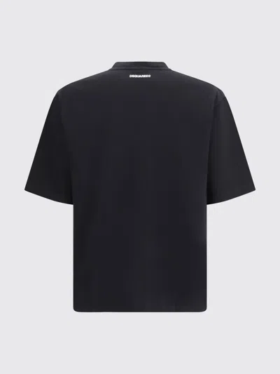 Dsquared2 Men Iconique T-shirt In Black