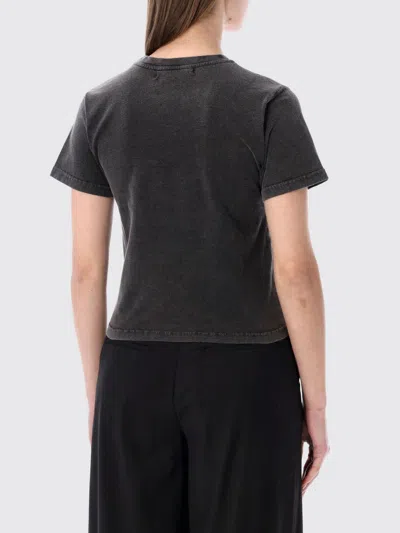 Ottolinger Pierced Fitted T-shirt In Gray