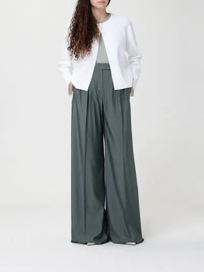 Max Mara Cotton T-shirt In Green