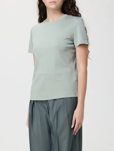 Max Mara Cotton T-shirt In Green