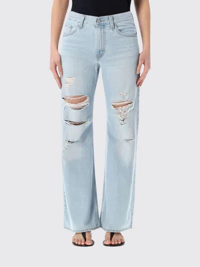 Levi's Loose Boot Denim Trousers In Blue