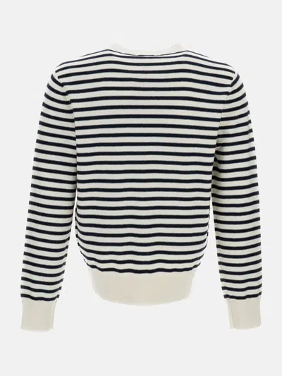 Apc Pull Paul Striped Sweater In Multi