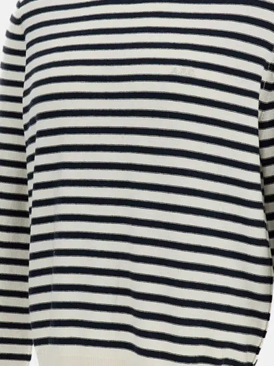 Apc Pull Paul Striped Sweater In Multi