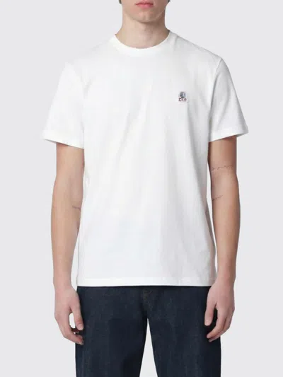 Parajumpers White Regular-fit T-shirt With Logo Patch In White