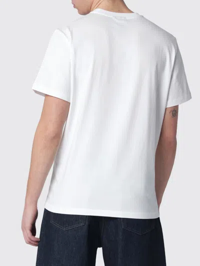 Parajumpers White Regular-fit T-shirt With Logo Patch In White