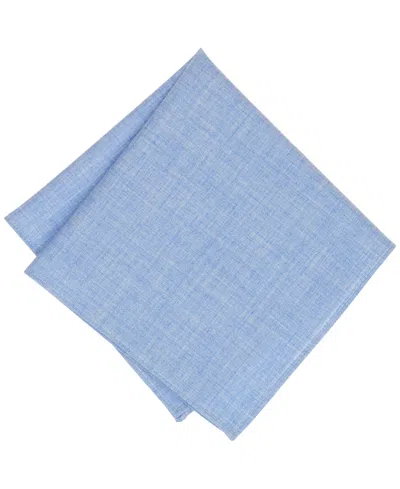 Bar Iii Men's Solid Pocket Square, Macy's Exclusive In Blue