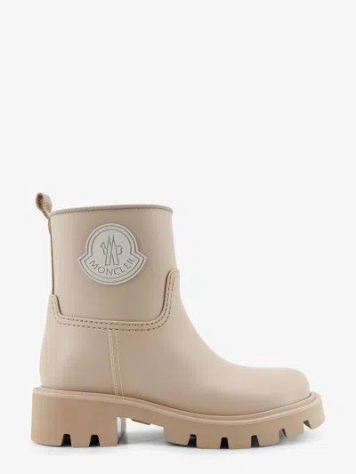 Moncler Kickstream Drawstring Logo-patch Rain Boots In Multi