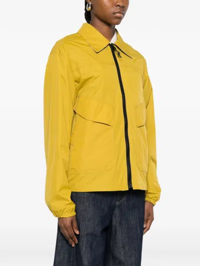 Gr10k Flap-pocket Jacket In Yellow