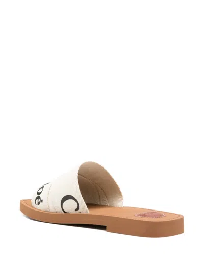 Chloé Burberry Multicolor Suede And Leather Sneakers In White
