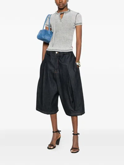 Diesel T-shirt Woman Color Grey In Gray