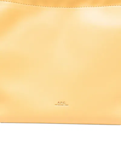 Apc Ninon Drawstring Shoulder Bag In Pink