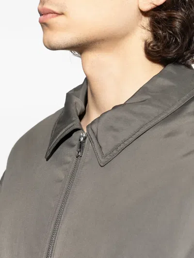 Maison Kitsuné Zip Jacket In Gray