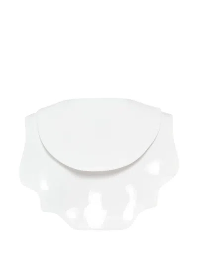 Enföld Tie Front Top In White