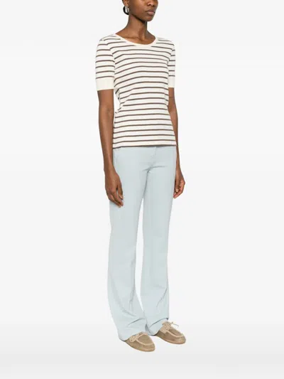 Apc Striped T-shirt In Multi